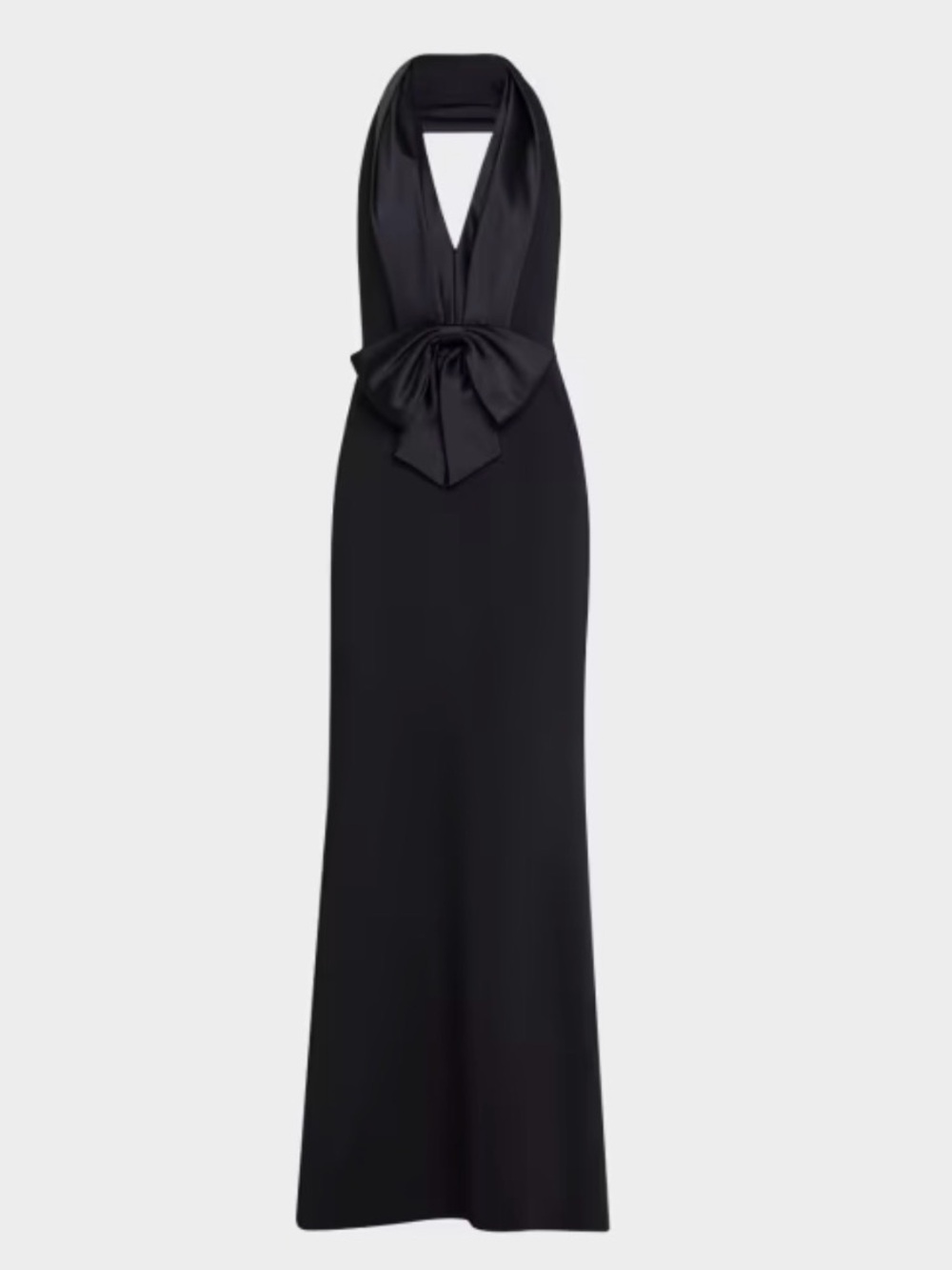 BADGLEY MISCHKA
Halter Tuxedo Bow Gown